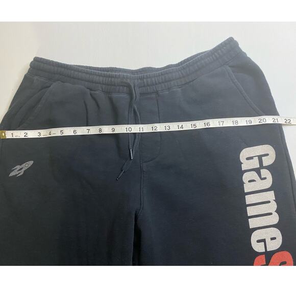 Game Stop Black Joggers Unisex Size XL - Picture 6 of 6